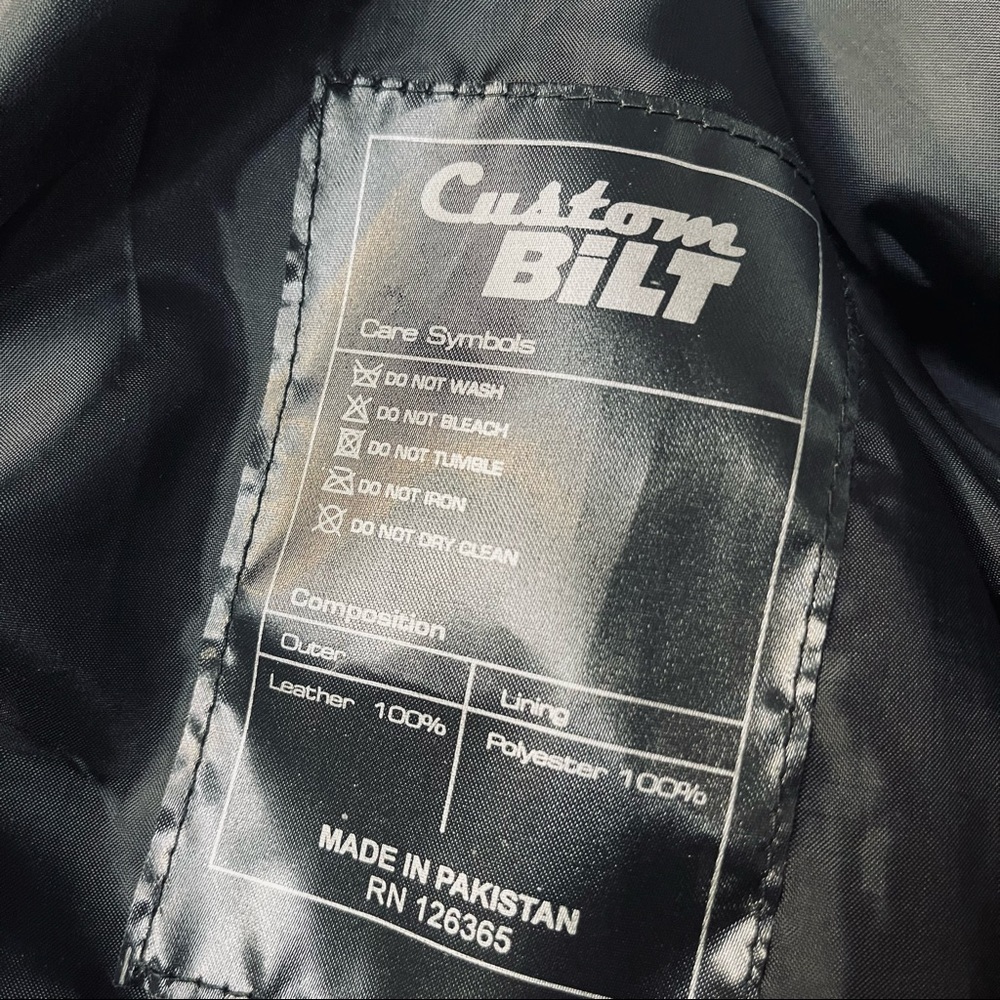 Custom Bilt Woman’s Motorcycle Jacket - Picture 9 of 9